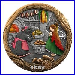 1 Dollar Silver Coin Thumbelina H. C. Andersen Fairy Tale Collectible Limited