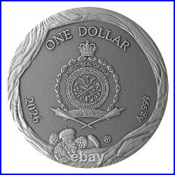 1 Dollar Silver Coin Thumbelina H. C. Andersen Fairy Tale Collectible Limited