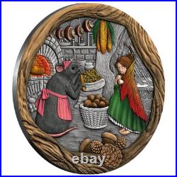 1 Dollar Silver Coin Thumbelina H. C. Andersen Fairy Tale Collectible Limited