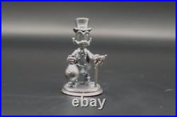 1 Troy Oz Scrooge Mcduck Hand Poured 3d Figure 99.9 Fine Silver Antiqued