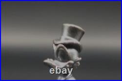 1 Troy Oz Scrooge Mcduck Hand Poured 3d Figure 99.9 Fine Silver Antiqued