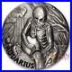 1-oz-Silver-AQUARIUS-ZODIAC-MEMENTO-MORI-Skull-2015-Round-High-Relief-Rimless-01-adq