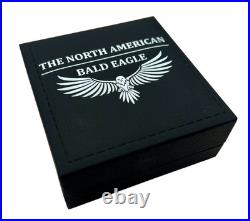 1 oz Silver Coin 2023 Sioux Nation America Bald Eagle Ultra High Relief Antiqued