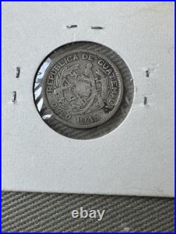12 Antique Central America and European 50% 90% Silver Coins 1868 1968