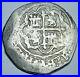 1500-s-Spanish-Mexico-Silver-1-Reales-Antique-Philip-II-Colonial-Pirate-Cob-Coin-01-tac