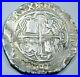 1500-s-Spanish-Mexico-Silver-4-Reales-Antique-Philip-II-Colonial-Pirate-Cob-Coin-01-gwk