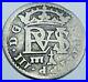 1621-Spanish-Segovia-Silver-1-2-Reales-Antique-1600-s-Colonial-Pirate-Cross-Coin-01-xy