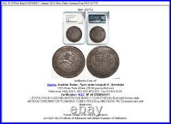 1623 AUSTRIA King LEOPOLD V Antique OLD Silver Thaler Austrian Coin NGC i83715