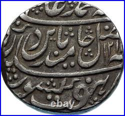 1799AD INDIA Baratpur State ANTIQUE Authentic Silver Indian Rupee Coin i65655