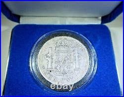1811 Mexico Silver 8 Reales Antique Genuine 1800s Spanish Colonial Dollar Coin