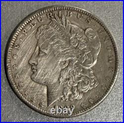 1889-P Morgan Silver Dollar coin 0.9 fineness 90% Antique Rare Philadelphia