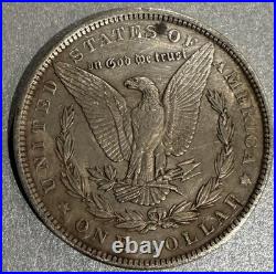 1889-P Morgan Silver Dollar coin 0.9 fineness 90% Antique Rare Philadelphia