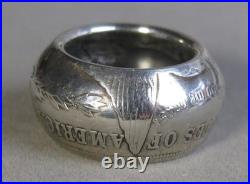 1899 (O) Morgan Silver Dollar Coin Ring Size 5.5 #J4700