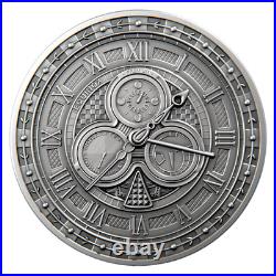 2 Dollars Silver Coin'Equinox' Artistic Cosmic Design, Limited Edition, Art