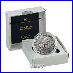 2 Dollars Silver Coin'Equinox' Artistic Cosmic Design, Limited Edition, Art