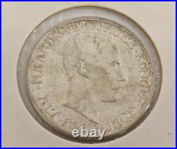 2 Kroner Antique Silver Coin Norway 1913 Norwegian Haakon VII 11