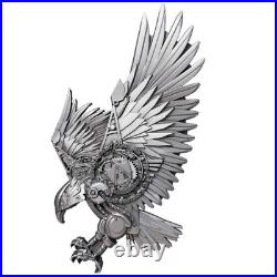 2 Oz Silver Coin 2025 Cameroon Steampunk Allegiance Series Mech Eagle Antiqued 2 Oz Silver Coin 2025 Cameroon Steampunk Allegiance Series Mech Eagle Antiqued