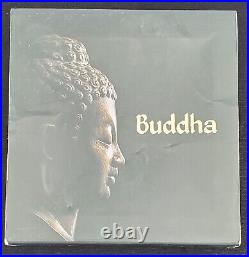 2 oz. Ancient Buddha Silver Coin 2020 Cameroon 2,000 CFA Francs Antique Finish