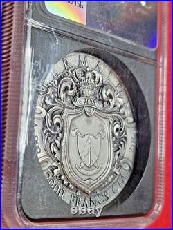 2 oz Silver Mermaids Orange Antiqued 2025 Cameroon S2000F NGC MS70 Vaultbox