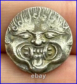 2000+ Years Old Ancient Roman Greek Solid Silver unique Coin