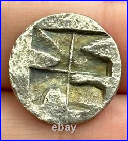 2000+ Years Old Ancient Roman Greek Solid Silver unique Coin