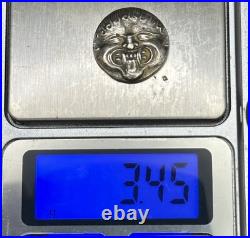 2000+ Years Old Ancient Roman Greek Solid Silver unique Coin