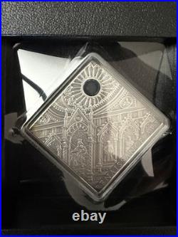 2014.999 Fine Silver Niue Antique Renaissance Art Coin WithCOA & Display Box