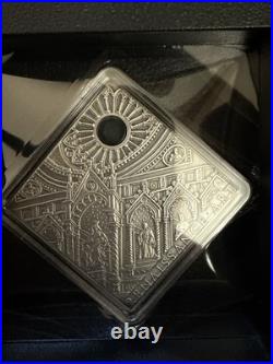 2014.999 Fine Silver Niue Antique Renaissance Art Coin WithCOA & Display Box
