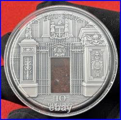 2014 Fiji Blue Drawing Room Masterpieces 3oz Antique Silver Coin NO OGP or COA