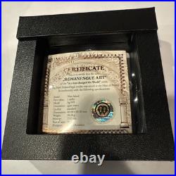 2014 Romanesque Art 28.28g. 999 Antique Silver