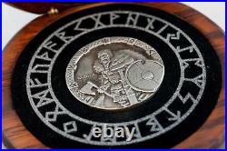 2015 2 oz Silver Coin RAGNAR Viking Series by Scottsdale Mint. 999 Silver #A372