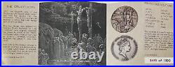2015 2oz. 999 Silver Scottsdale Mint The Crucifixion Biblical Series 0685/1499