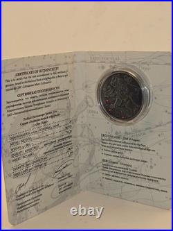 2015 Belarus Signs of the Zodiac Leo Antique finish Silver Coin