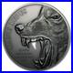2015-Gray-Wolf-Cook-Islands-2-oz-Antique-Finish-Silver-North-American-Predators-01-sh