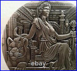 2015-P Goddesses of Olympus Hera 2oz Silver High Relief OGP COA