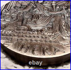 2015-P Goddesses of Olympus Hera 2oz Silver High Relief OGP COA