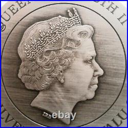 2015-P Goddesses of Olympus Hera 2oz Silver High Relief OGP COA