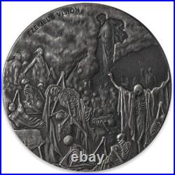 2016 2 oz. 999 Silver Coin Ezekiel's Vision Biblical Coin Series #A493 2016 2 oz. 999 Silver Coin Ezekiel's Vision Biblical Coin Series #A493