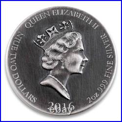 2016 2 oz. 999 Silver Coin The Good Samaritan Biblical Coin Series #A493