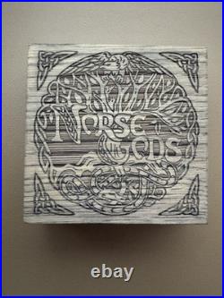 2016P Tuvalu Odin Norse Gods 2 oz Silver High Relief Antiqued Coin NGC PF 70