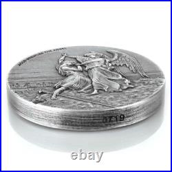 2017 2 oz. 999 Silver Coin Jacob Wrestles the Angel Biblical Coin Series #A493 2017 2 oz. 999 Silver Coin Jacob Wrestles the Angel Biblical Coin Series #A493