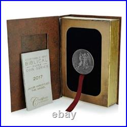 2017 2 oz. 999 Silver Coin Jacob Wrestles the Angel Biblical Coin Series #A493 2017 2 oz. 999 Silver Coin Jacob Wrestles the Angel Biblical Coin Series #A493