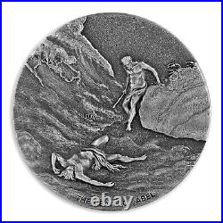 2017 2 oz Silver Coin Biblical Series (The Death of Abel)