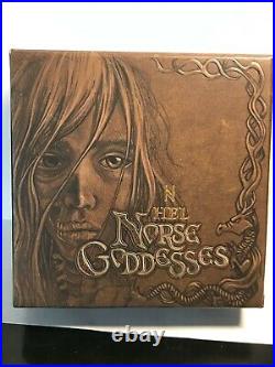 2017 Norse Goddess Tuvalu HEL HR Antiqued Orig Box 2oz Silver $2 NGC PR70 FDI