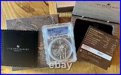 2017-P $2 Tuvalu Norse Goddesses Freya 2oz High Relief Antiqued PCGS PR70