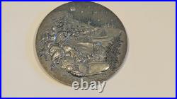 2017 The Night Before Christmas $15 5oz. 999 Silver Coin Antique Finish 500 Mint 2017 The Night Before Christmas $15 5oz. 999 Silver Coin Antique Finish 500 Mint