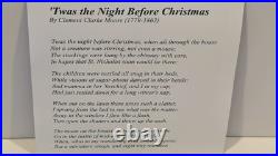 2017 The Night Before Christmas $15 5oz. 999 Silver Coin Antique Finish 500 Mint 2017 The Night Before Christmas $15 5oz. 999 Silver Coin Antique Finish 500 Mint