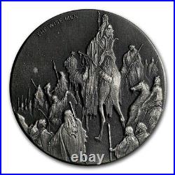 2017 The Wise Men Biblical Series 2 oz Silver Coin Niue
