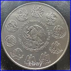 2018 2 oz Silver Antique Mexican Libertad Coin