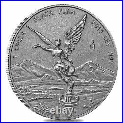 2018 Mexico 1 oz Antiqued Silver Libertad Coin PCGS MS 70 FS